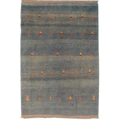 One Of The Kind Persian Gabbeh Shiraz Rug 7'9" x 6'3"